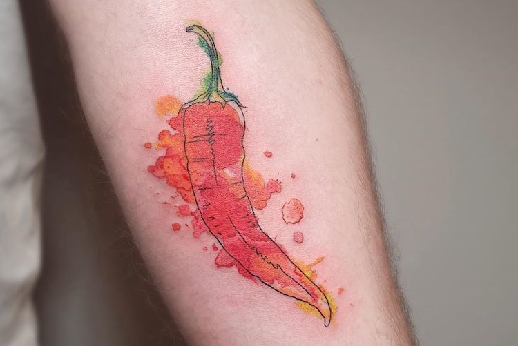 25 Mouthwatering food tattoos you'll bite