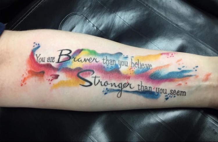 26 inspiring mental health tattoos to remind you to keep on fighting