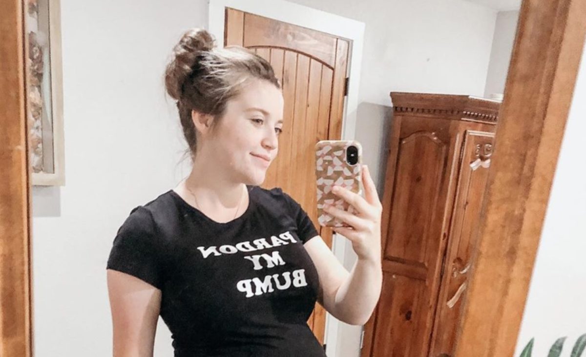Joy-Anna Duggar Shares What Her Bump Looks Like in Her Point of View, Admits They Haven't Picked a Name Out Yet