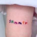 30 Hot Summery Tattoos That Celebrate Fun in the Sun