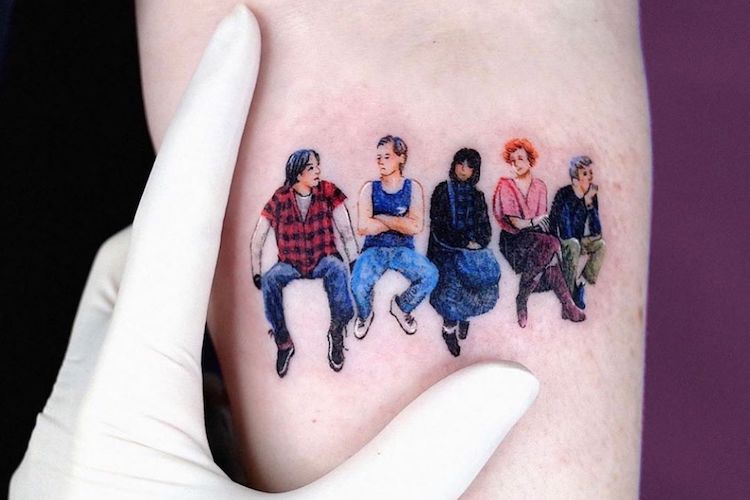 30 Dramatic Movie Tattoos That Make Us Miss Movie Theaters