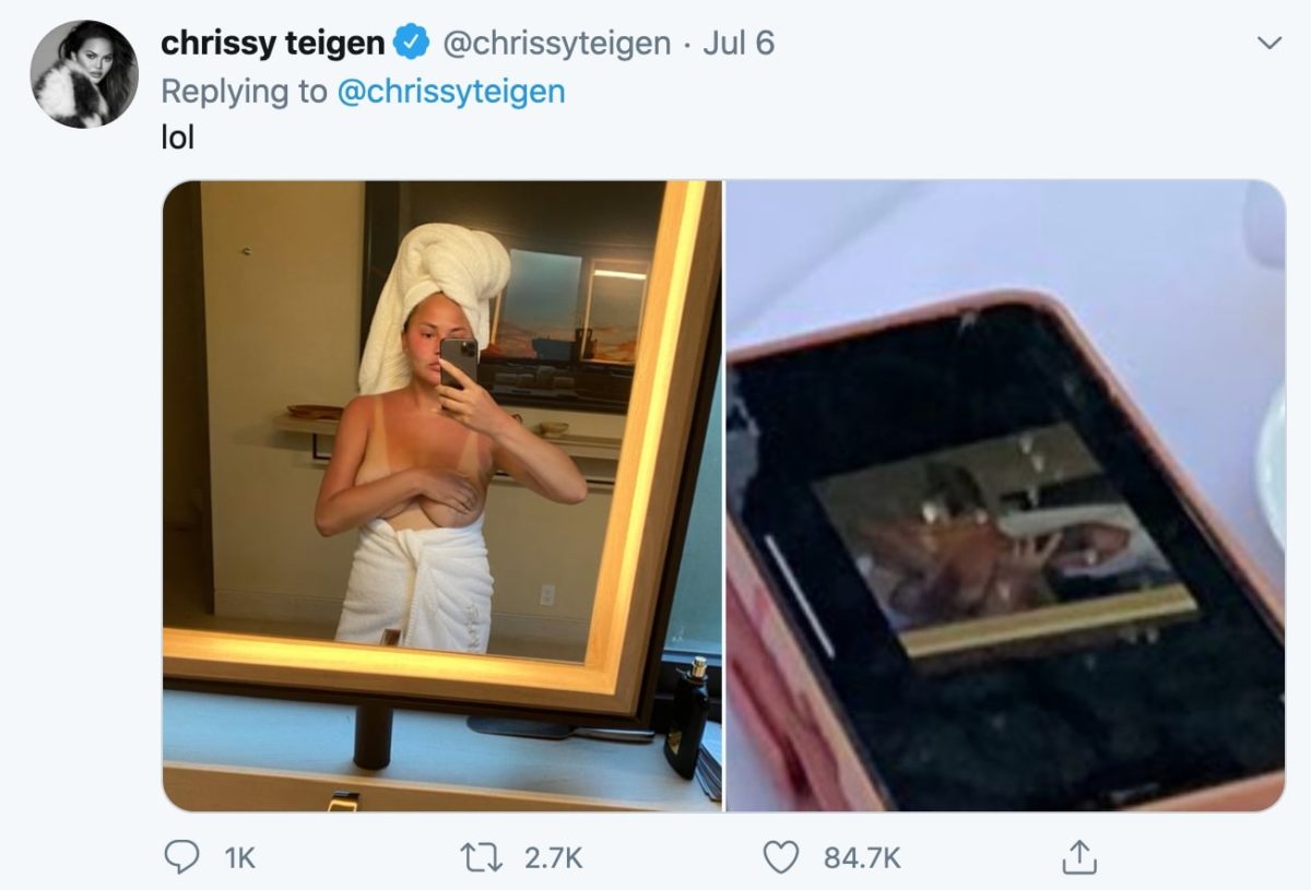 Chrissy Teigen Claps Back Over Boobs, Losing Weight & Cancer