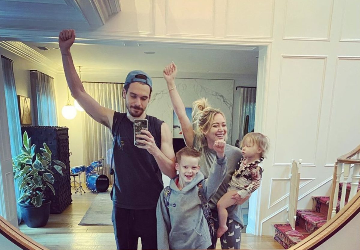 hilary duff allows son to make choice on attending school