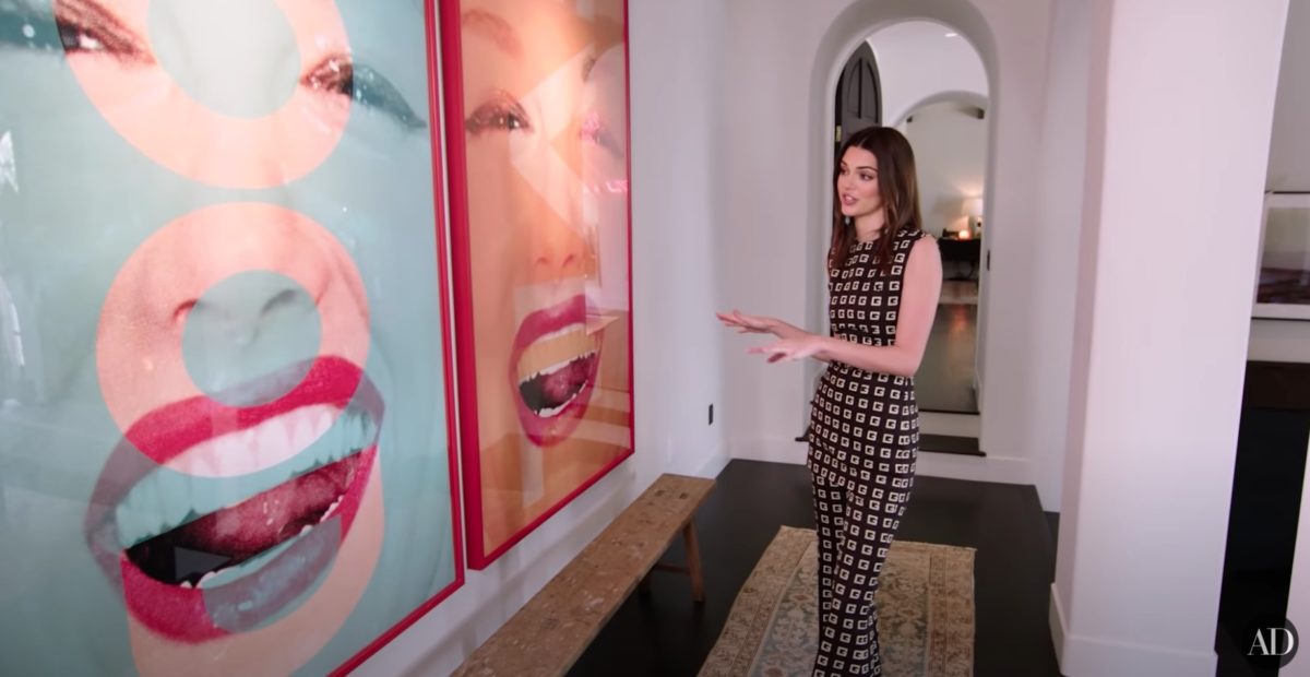 model kendall jenner gives architectural digest a tour of her farmhouse style la home | "kendall is different. she takes everything in and is confident about the things that resonate with her."