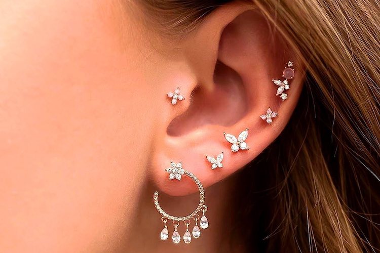 25 Trendy Constellation Ear Piercings 