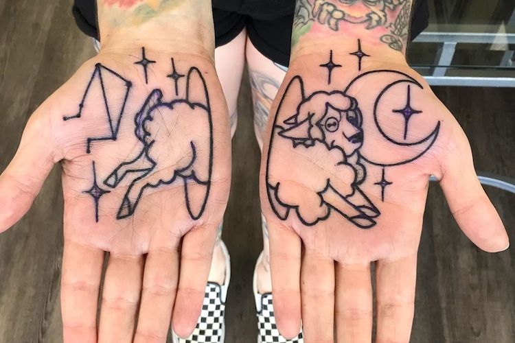 33 palm tattoos that are hands down amazing