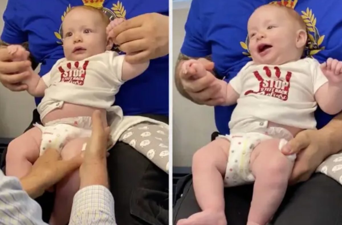 pediatrician gives babies vaccines in the most amazing way