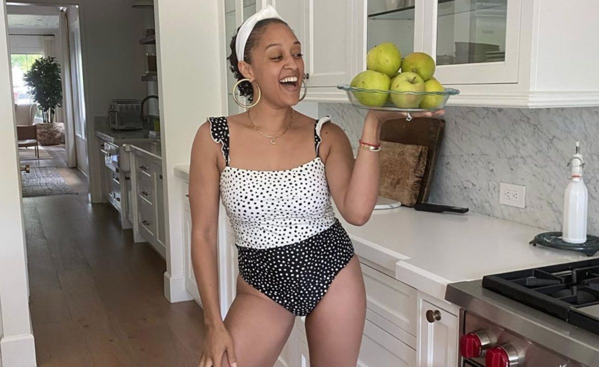 tia mowry loses 68 pounds after birthing daughter cairo