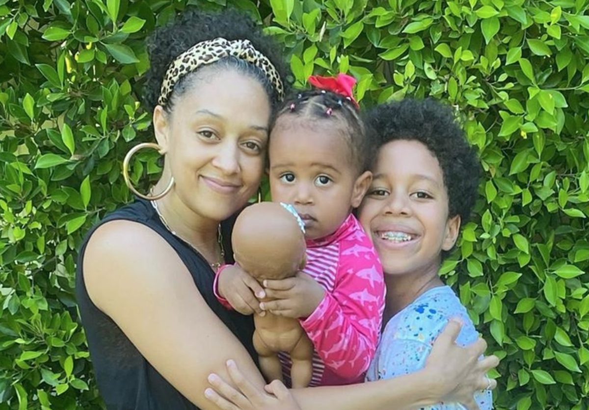 tia mowry loses 68 pounds after birthing daughter cairo