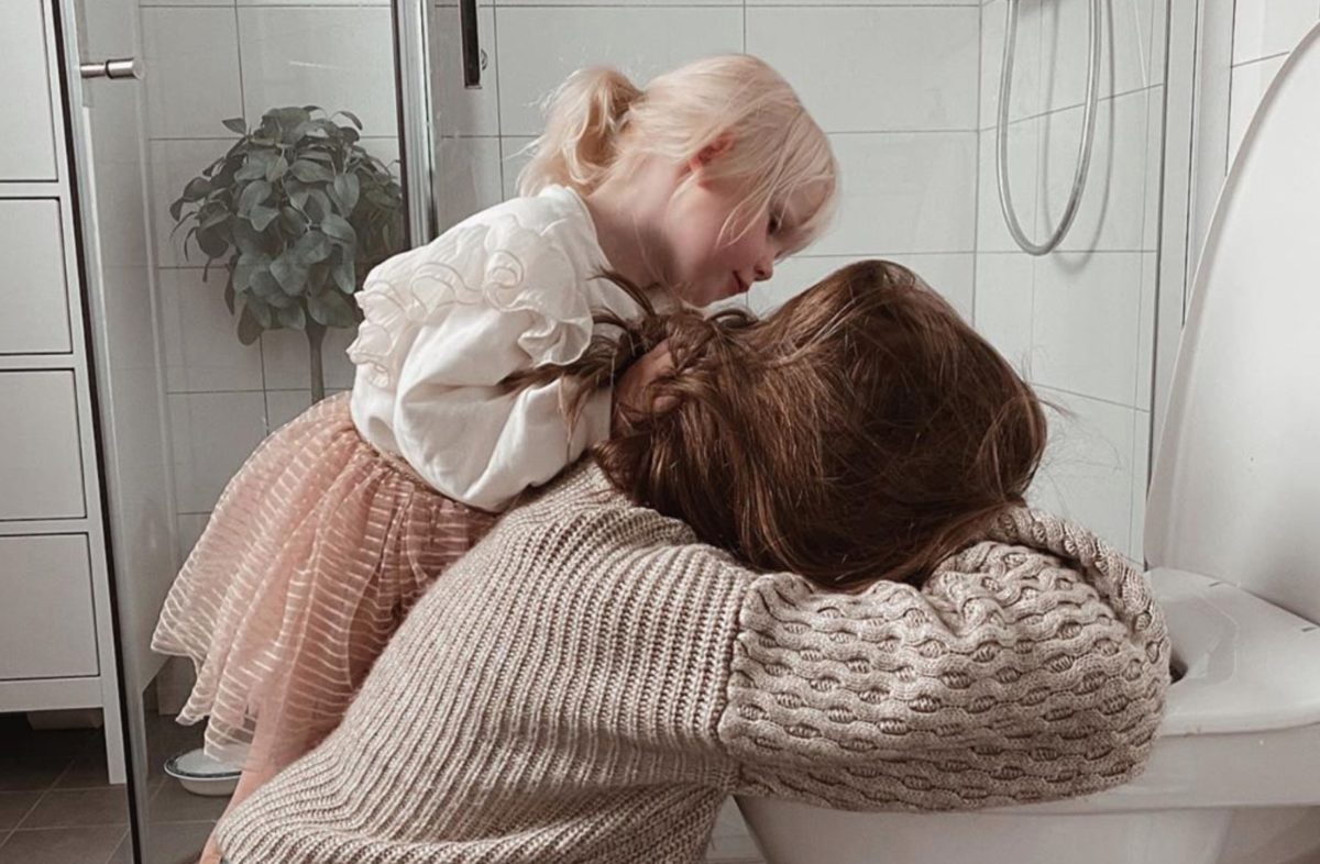 mom's honest and emotional post about morning sickness goes viral: 'thank you, husband'