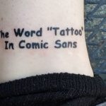 25 Totally Awesome Tattoos That Are All About Tantalizing Typography & Fabulous Fonts