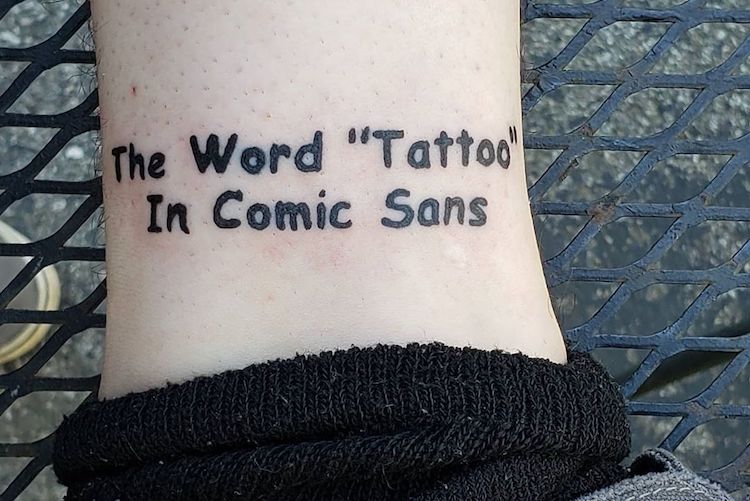 25 totally awesome tattoos that are all about tantalizing typography & fabulous fonts