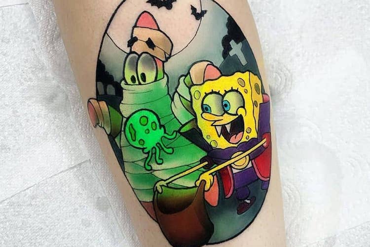 25 halloween tattoos for all of us who want year-round frights
