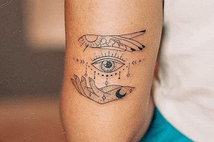 25 Third Eye Tattoos That Remind Us To See Things Through