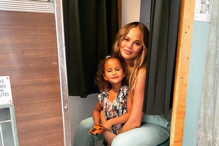 chrissy teigen is using botox to help with this pregnancy ailment