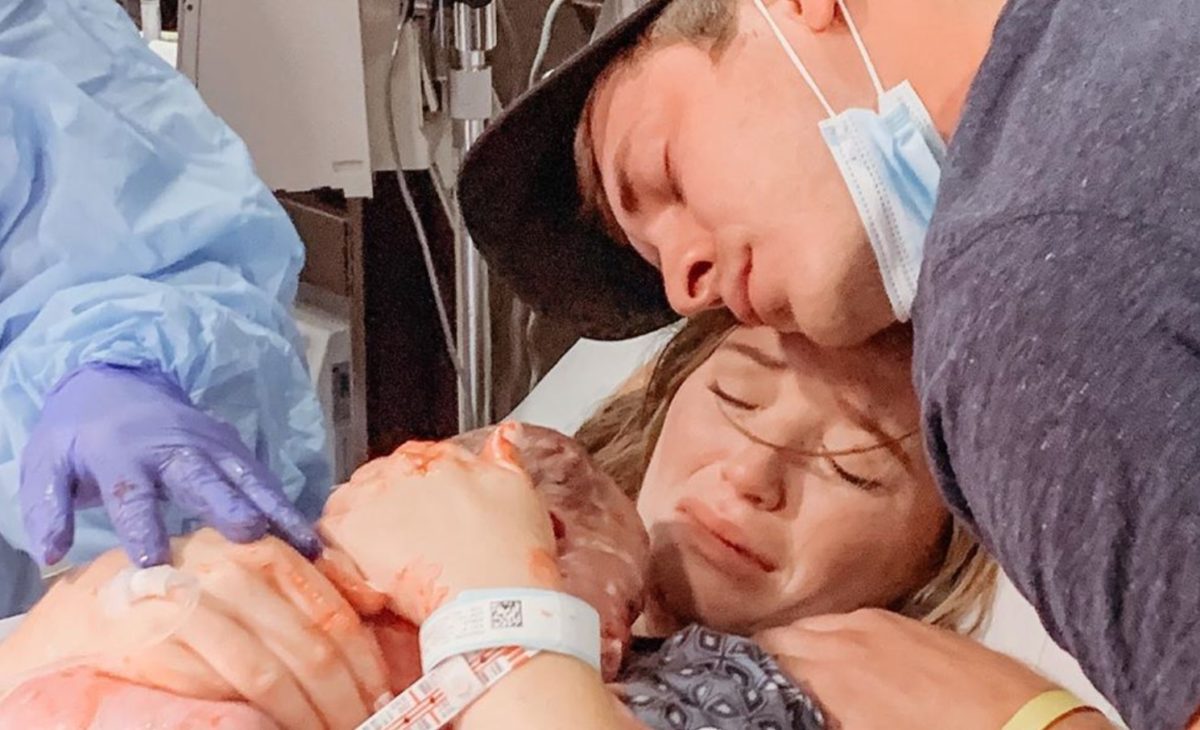 joy-anna duggar shares video of the very moment she met her newborn daughter for the first time