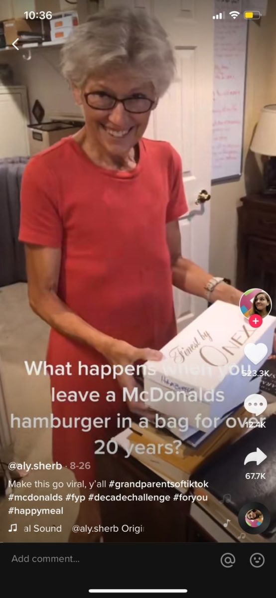 this woman has kept a mcdonald's meal in a shoebox in her closet for more than 24 years, and... omg! / viral tiktok video