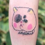25 Anxiety Tattoos That Want You to Take a Breath