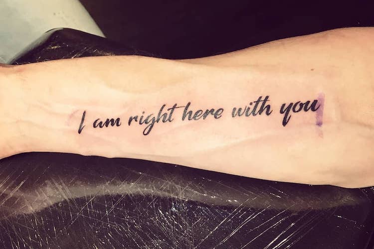 25 tattoos with ashes that forever memorialize the passing of a loved one