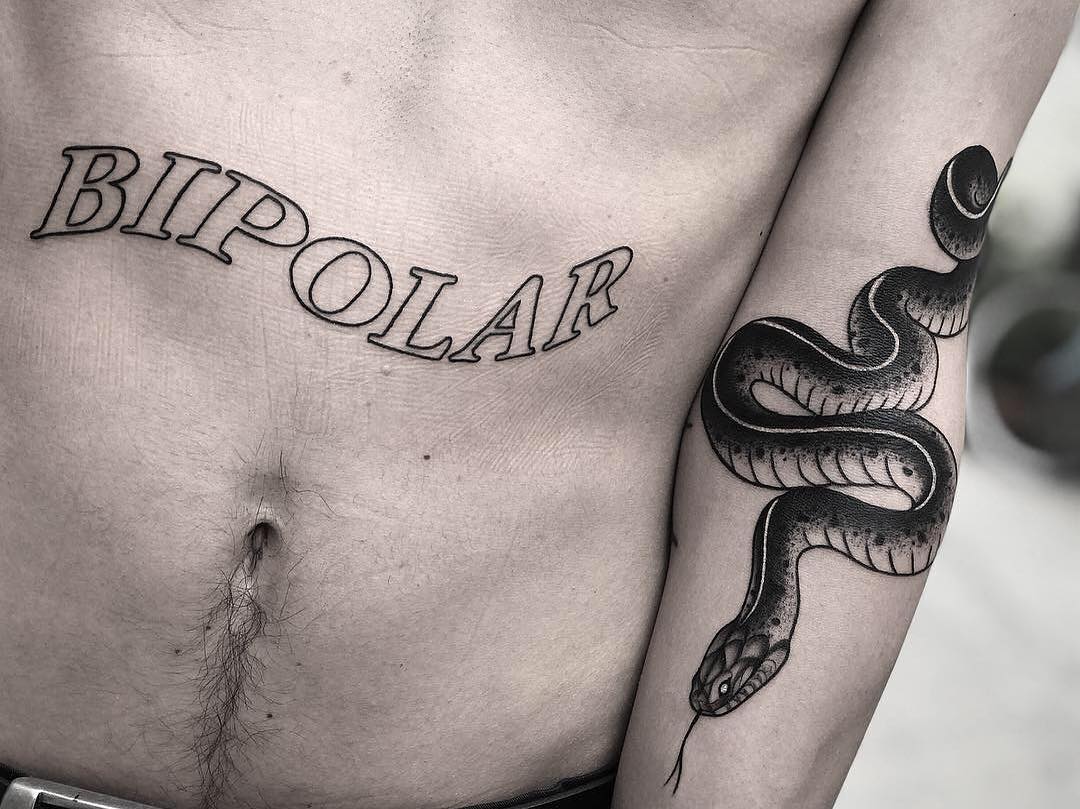 25 bipolar tattoos that highlight the complexity of living with the disorder