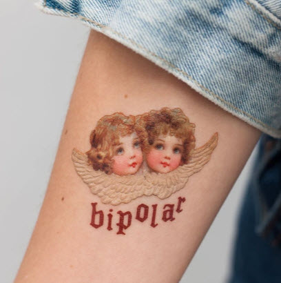 25 Bipolar Tattoos that Highlight the Complexity of Living with the Disorder