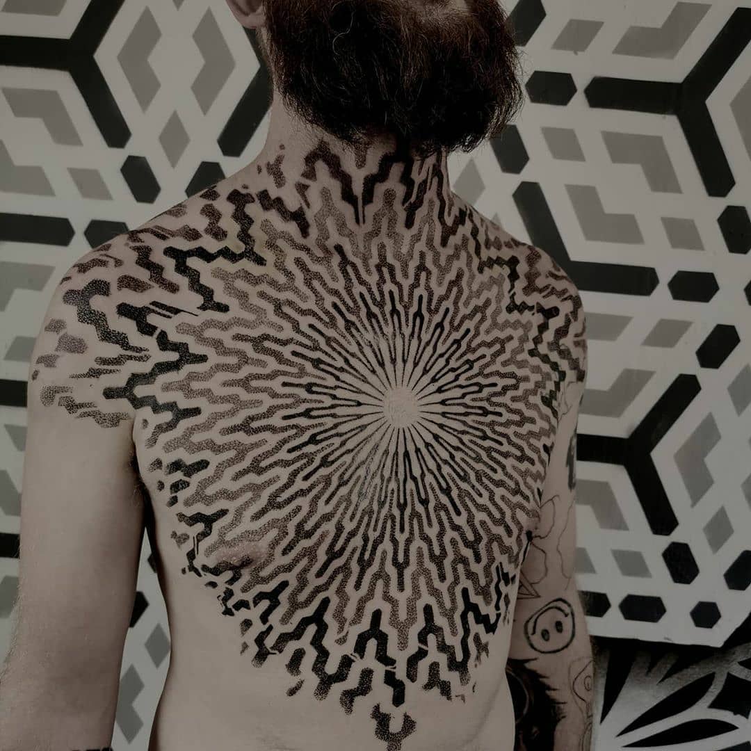 25 Optical Illusion Tattoos That Will Blow Your Mind
