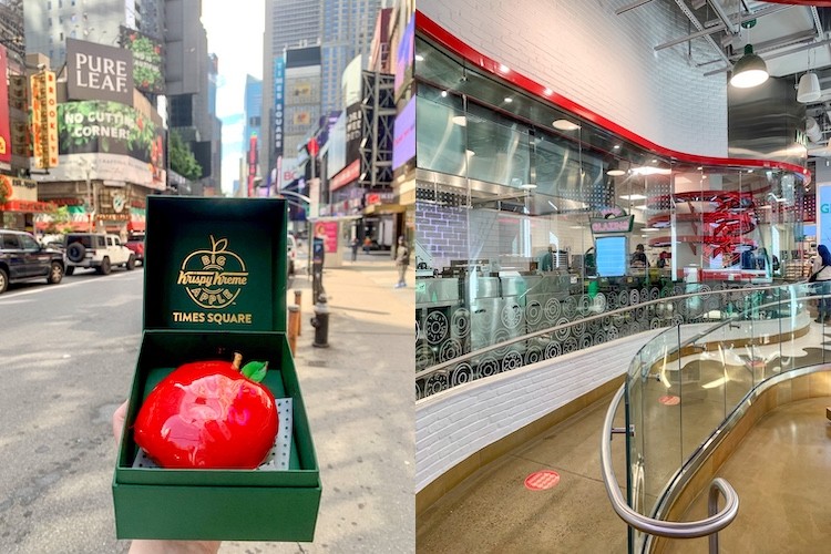 Krispy Kreme Times Square is the #1 Doughnut Destination