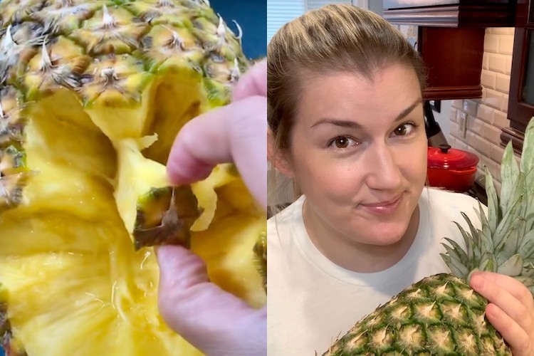 We Tried the No-Knife Pineapple Hack