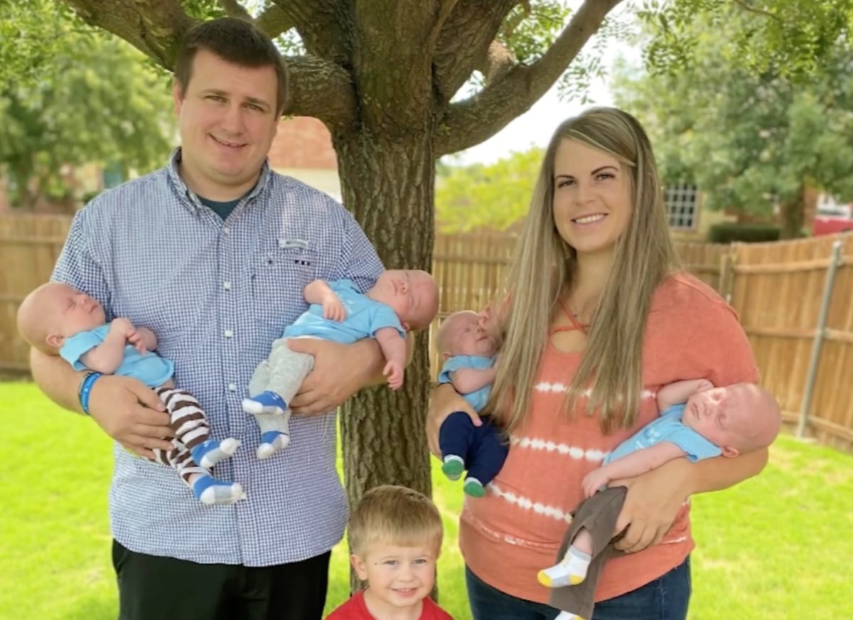 Mom Gives Birth Quads Just After Brain Surgery