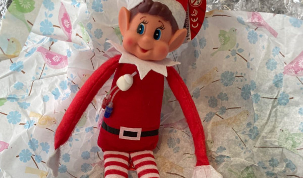 mom customizes christmas elf dolls to have disabilities