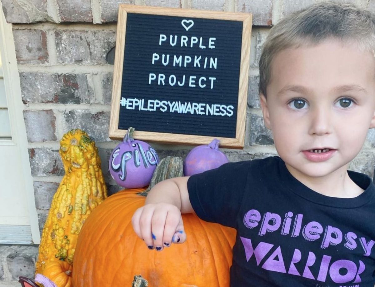 Why People Are Putting Out Purple & Teal Pumpkins This Year 