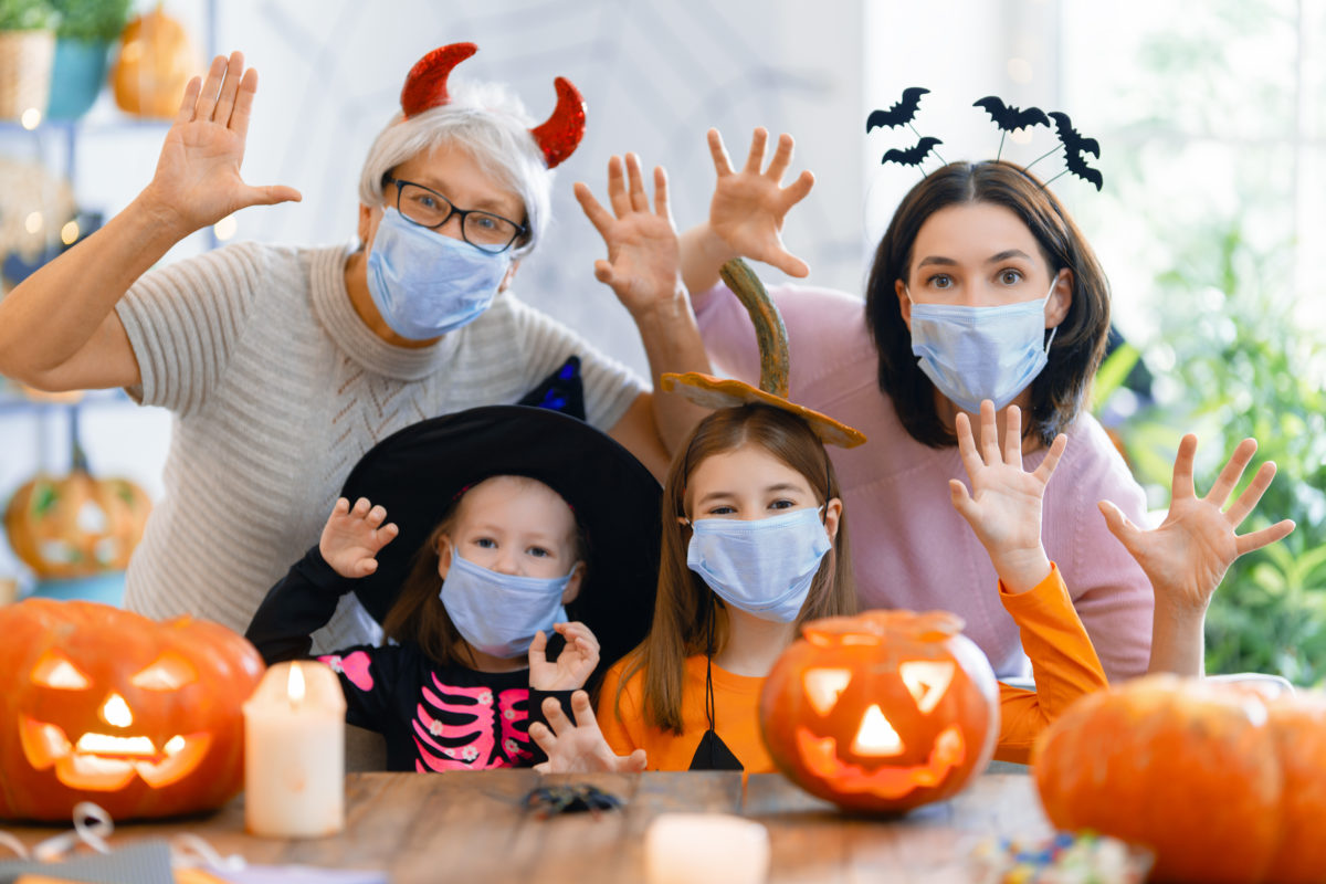 Here's How the CDC Says You Can Have a Safe Halloween and Other Creative Trick or Treat Hacks That May Have You Feeling Normal | The map allows parents to "establish the Covid risk level in your community."