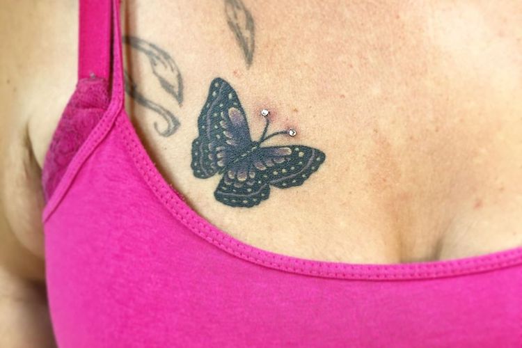 25 pierced tattoos that prove people can't get enough needle