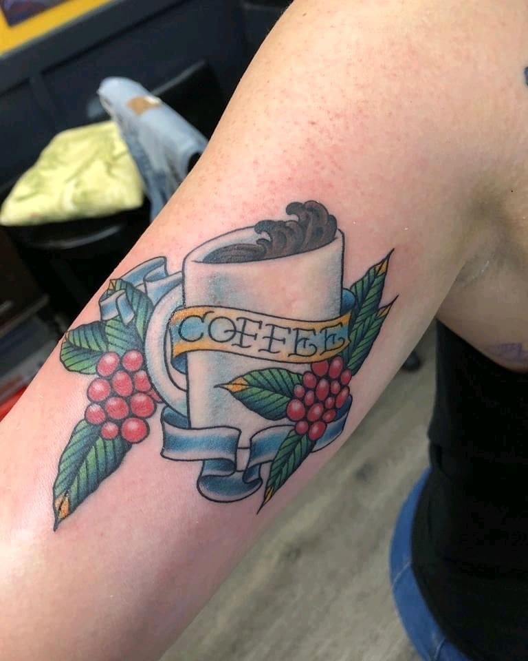 25 Tattoos for People Who Really, Really Love Coffee