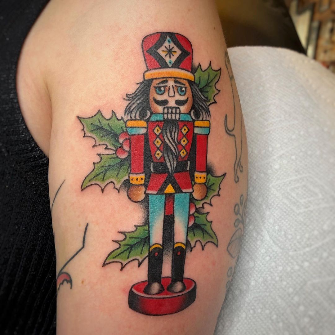 25 Christmas Tattoos That Bring the Jolly