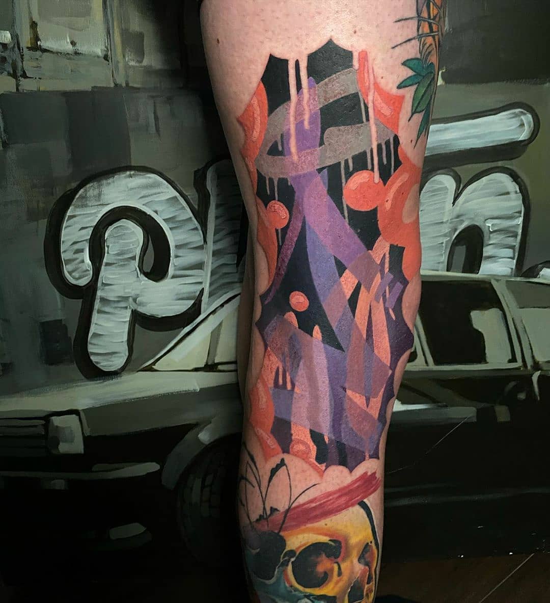 25 Graffiti Tattoos That Celebrate Street Art and Style