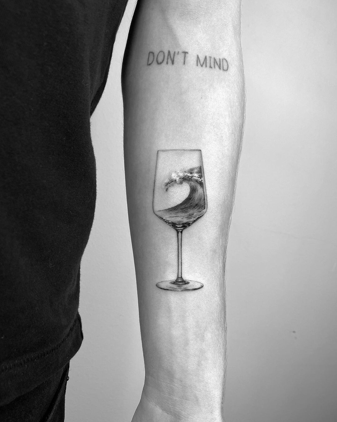 25 Boozy Tattoos for Those Who Enjoy Wine Time