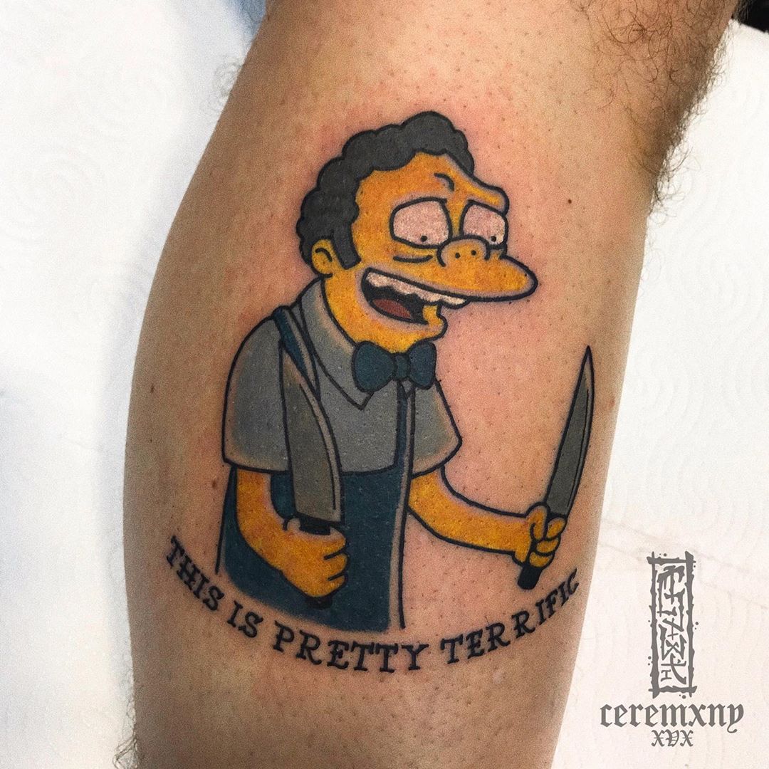 25 Funny Simpsons Tattoos as Wacky and Wild as the Show Itself