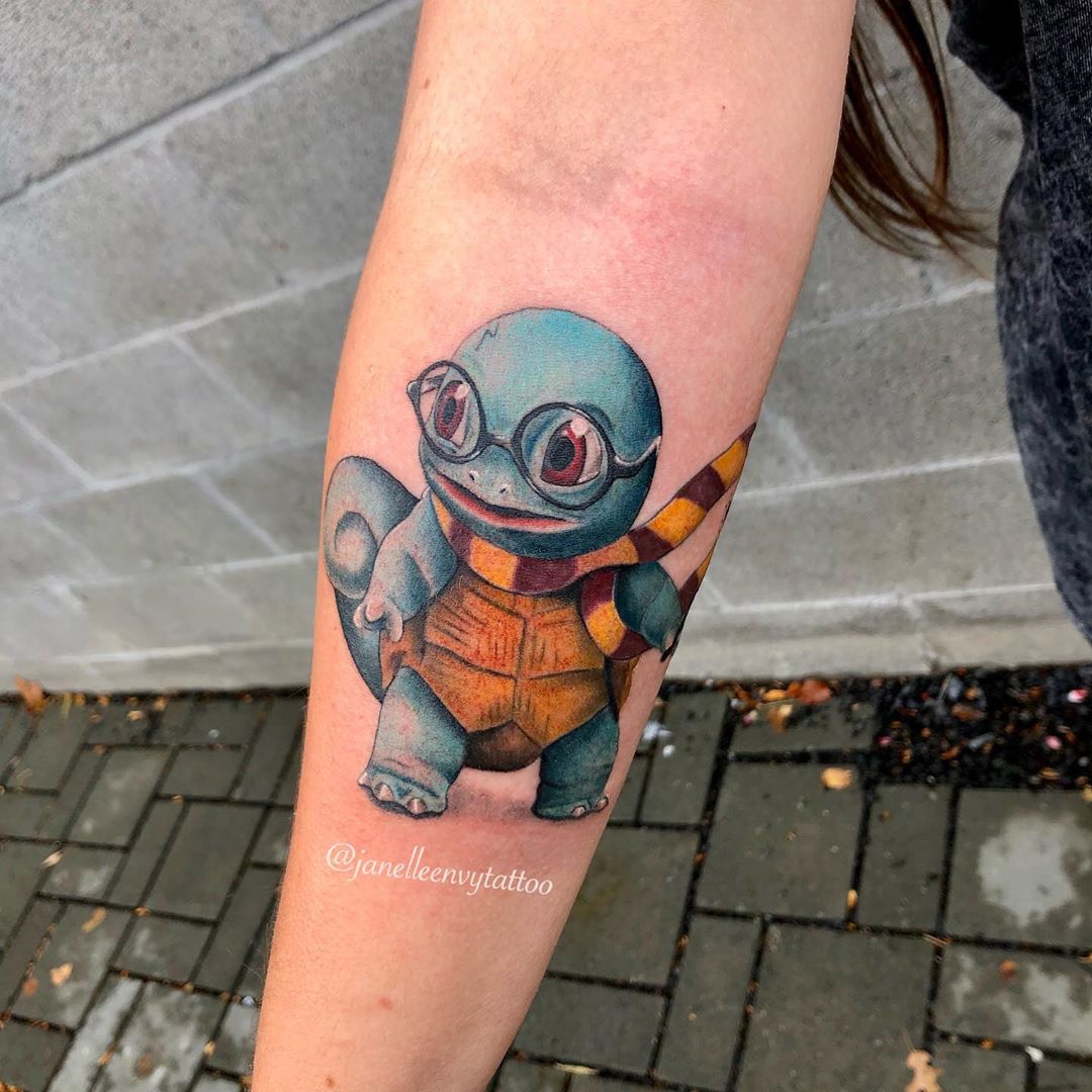 Squad tattoo squirtle Dare You