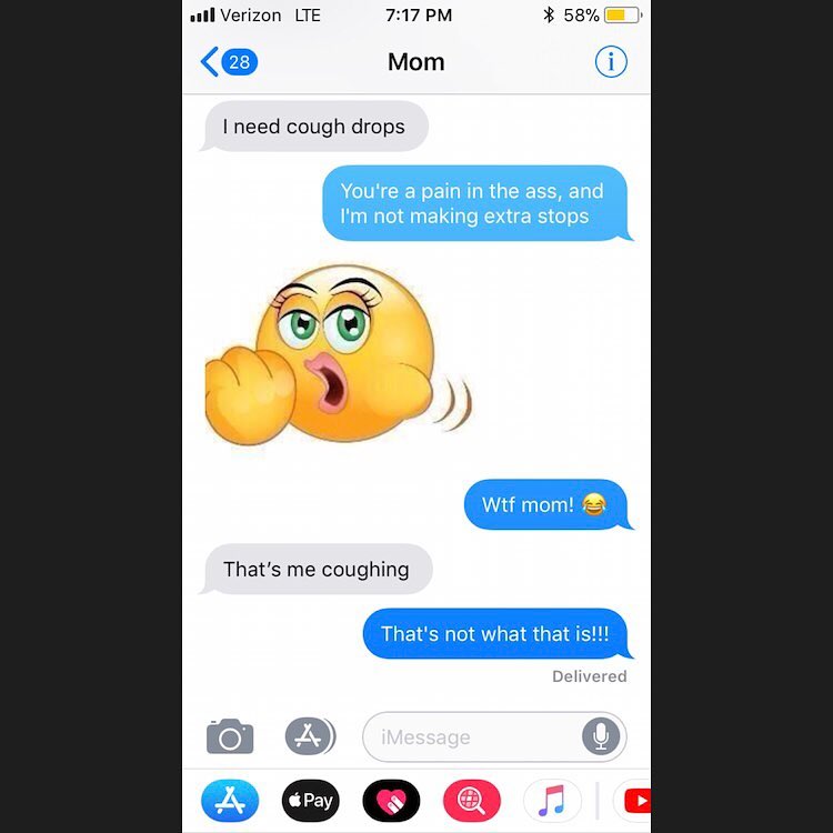 you'll always be her baby: 11 funny texts from moms