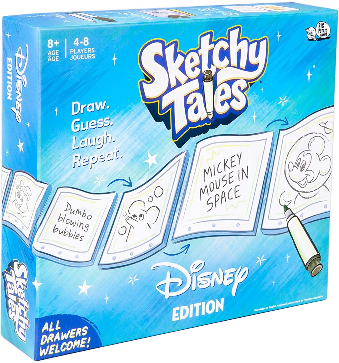 disney sketchy tales board game toys under $20 that you can give your child as rewards for good behavior