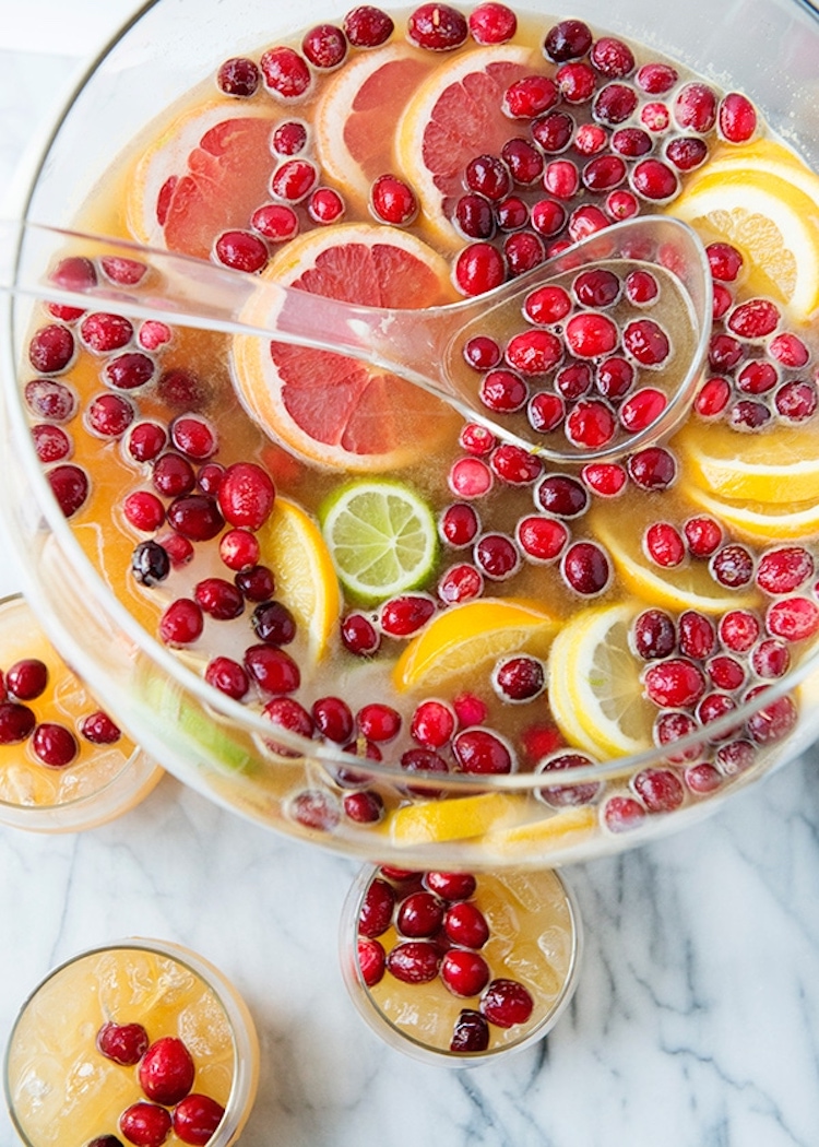 we found 12 heavenly holiday cocktails guaranteed to bring you joy jingle juice punch bowl