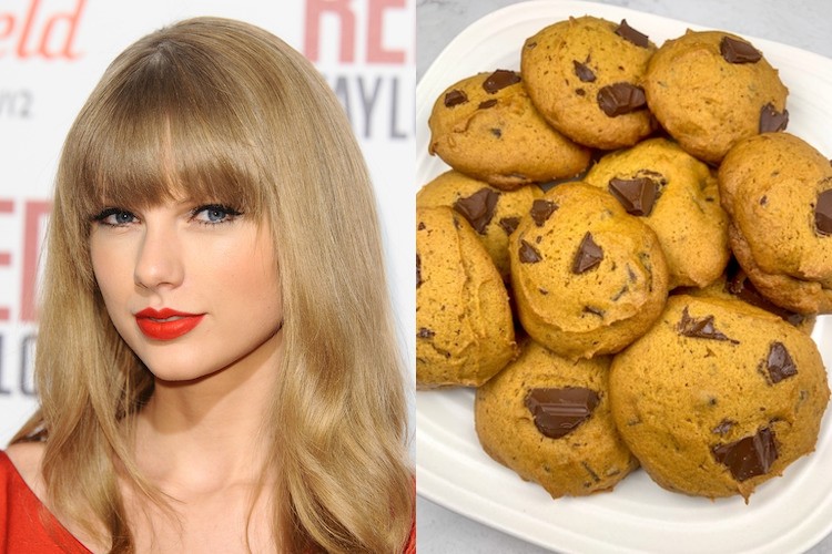 Dark Chocolate Chunk Pumpkin Cookie Recipe Taylor Swift bakes