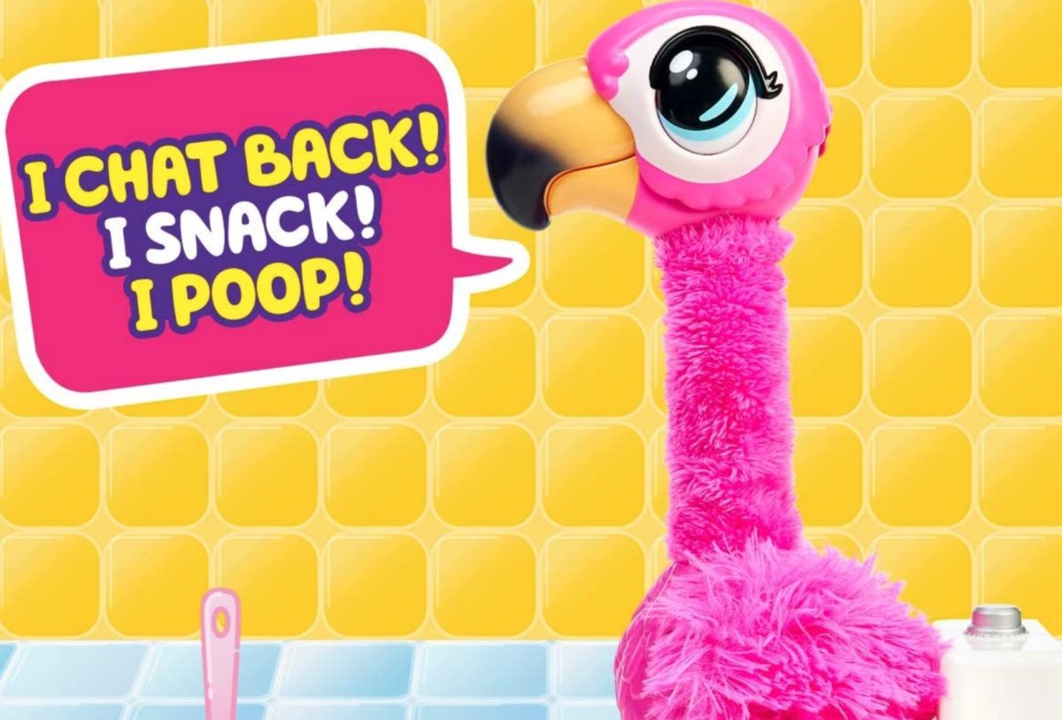 take note santa: kids are freaking out over this potty-loving gotta go flamingo