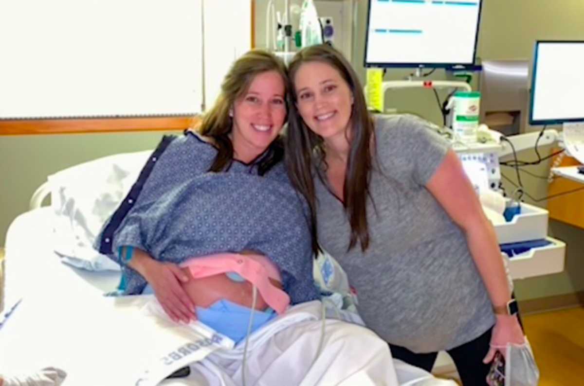 twin sisters give birth to girls 90 minutes apart on their birthday | how wild is this story? twin sisters amber tramontana and autum shaw both gave birth to their second child only 90 minutes apart. to make things even more unbelievable, the births took place on the twins' birthday, october 29.