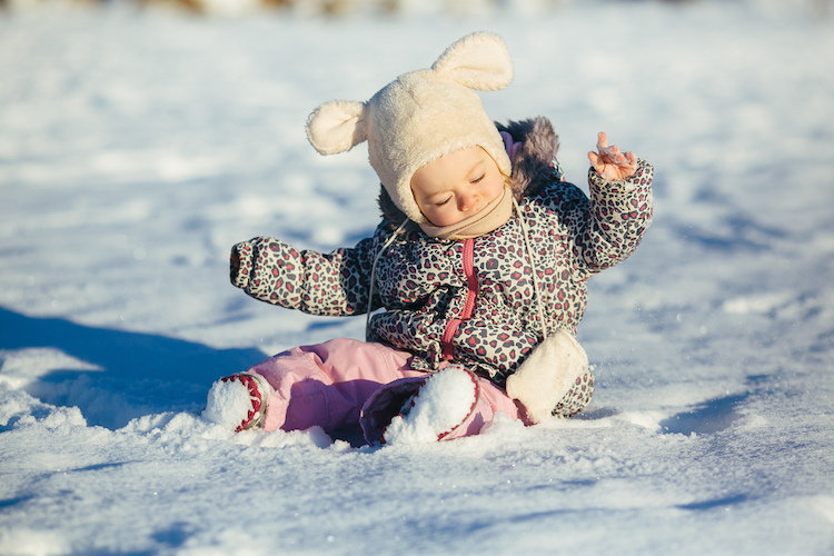 25 cool baby names for girls inspired by winter that aren't short on warmth