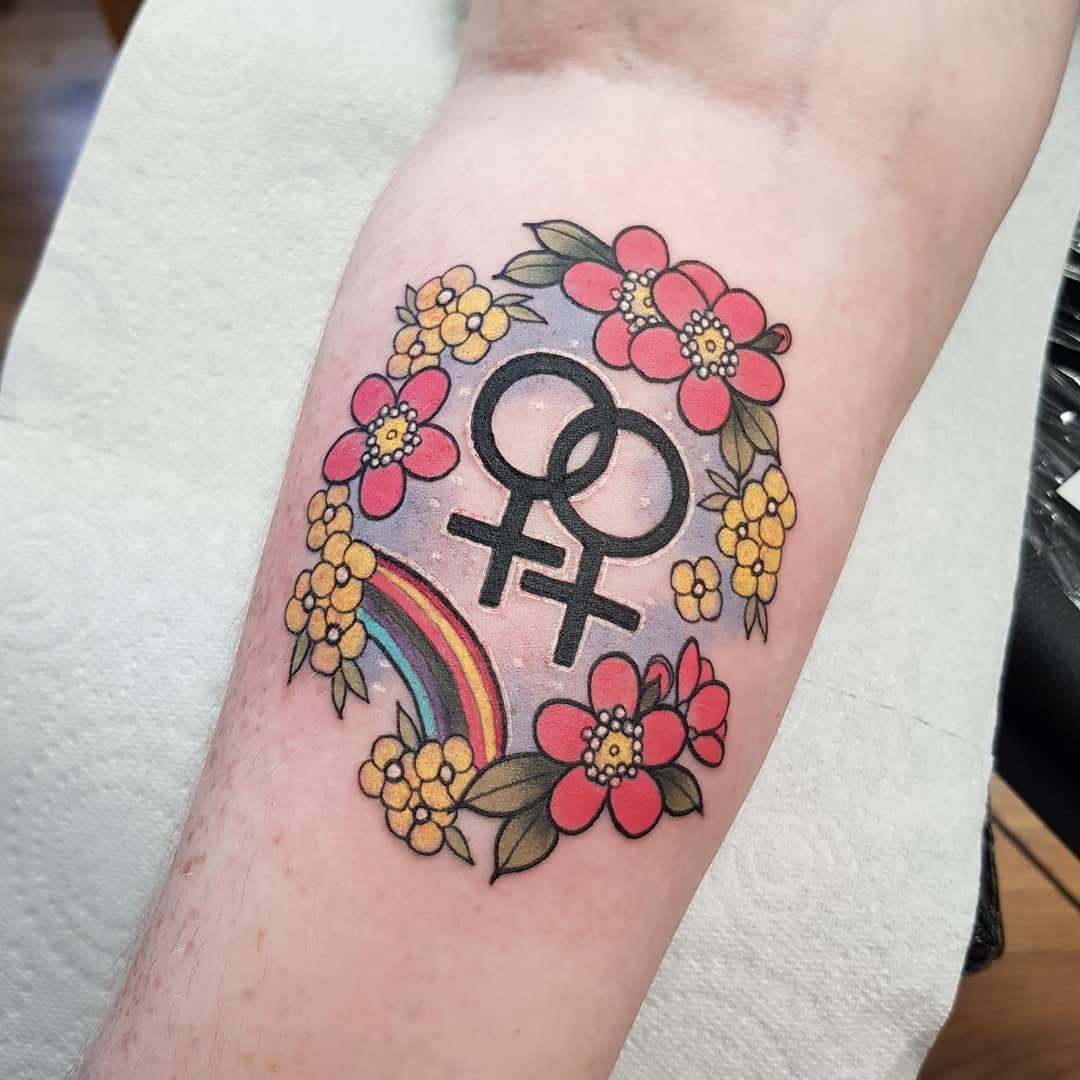 25 lgbtq+ tattoos that put love front and center