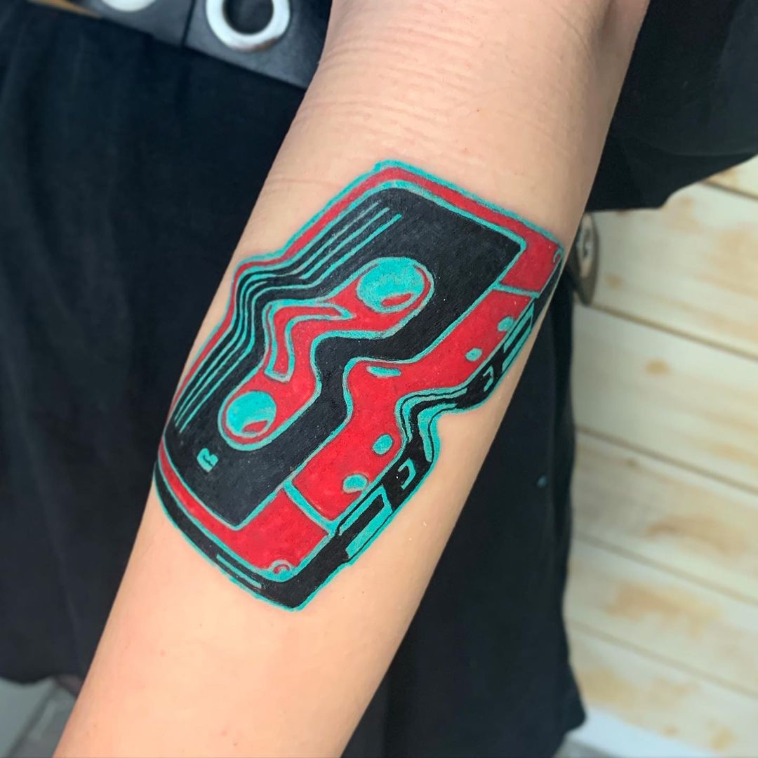 25 neon tattoos that crank the color to the max