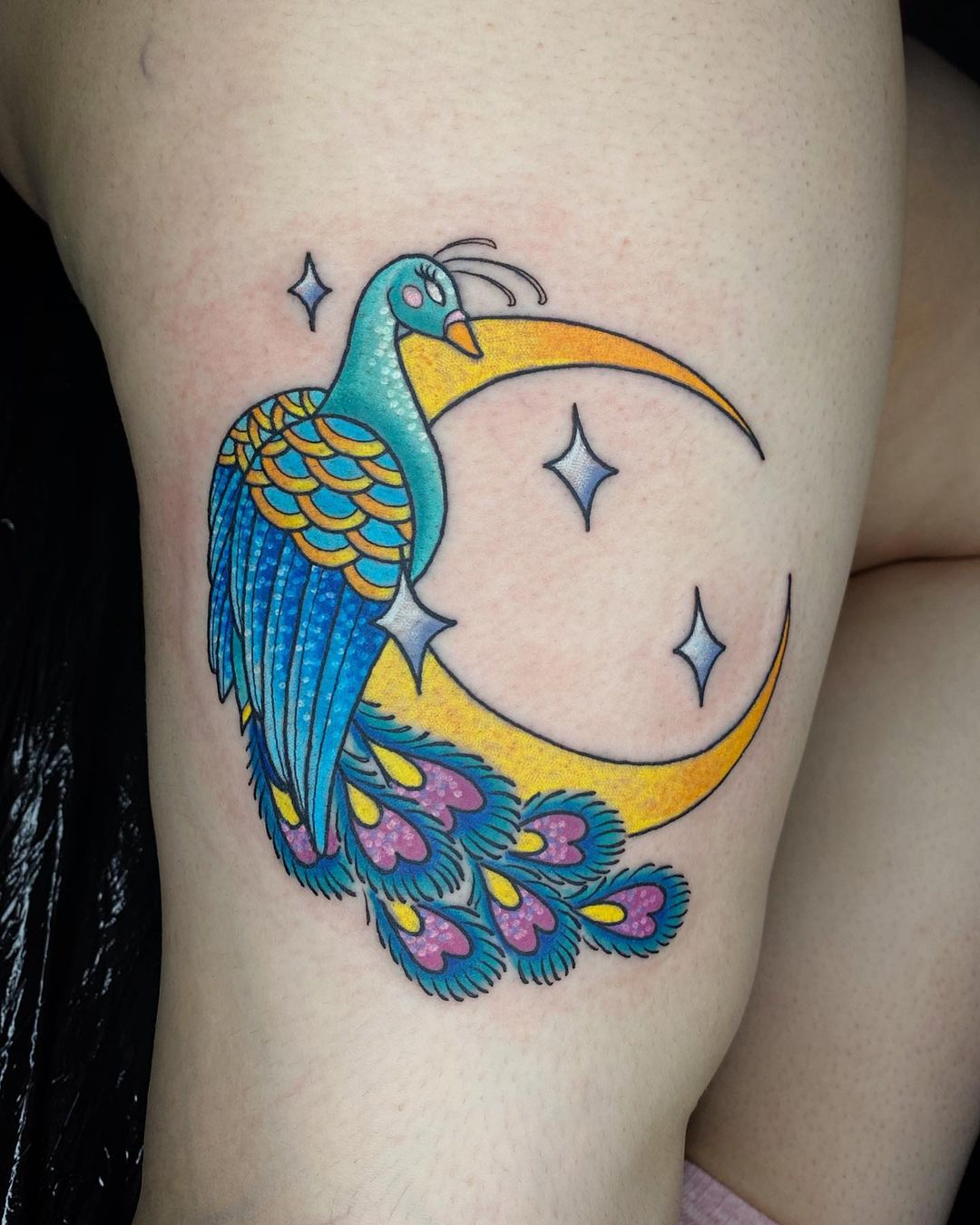 25 glitter tattoos that bring the sparkle