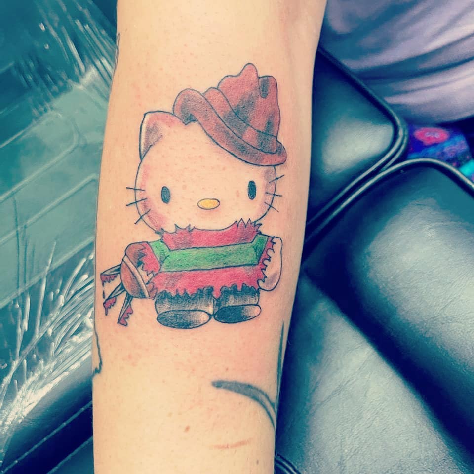 25 kawaii hello kitty! tattoos that will steal your heart